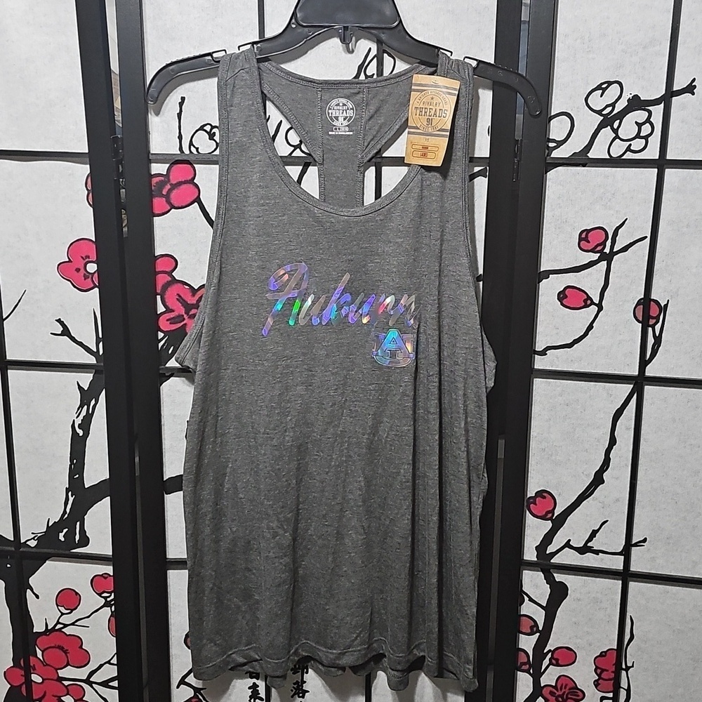 Rivalry Threads Charcoal Tank Top Auburn Tigers Size Medium New